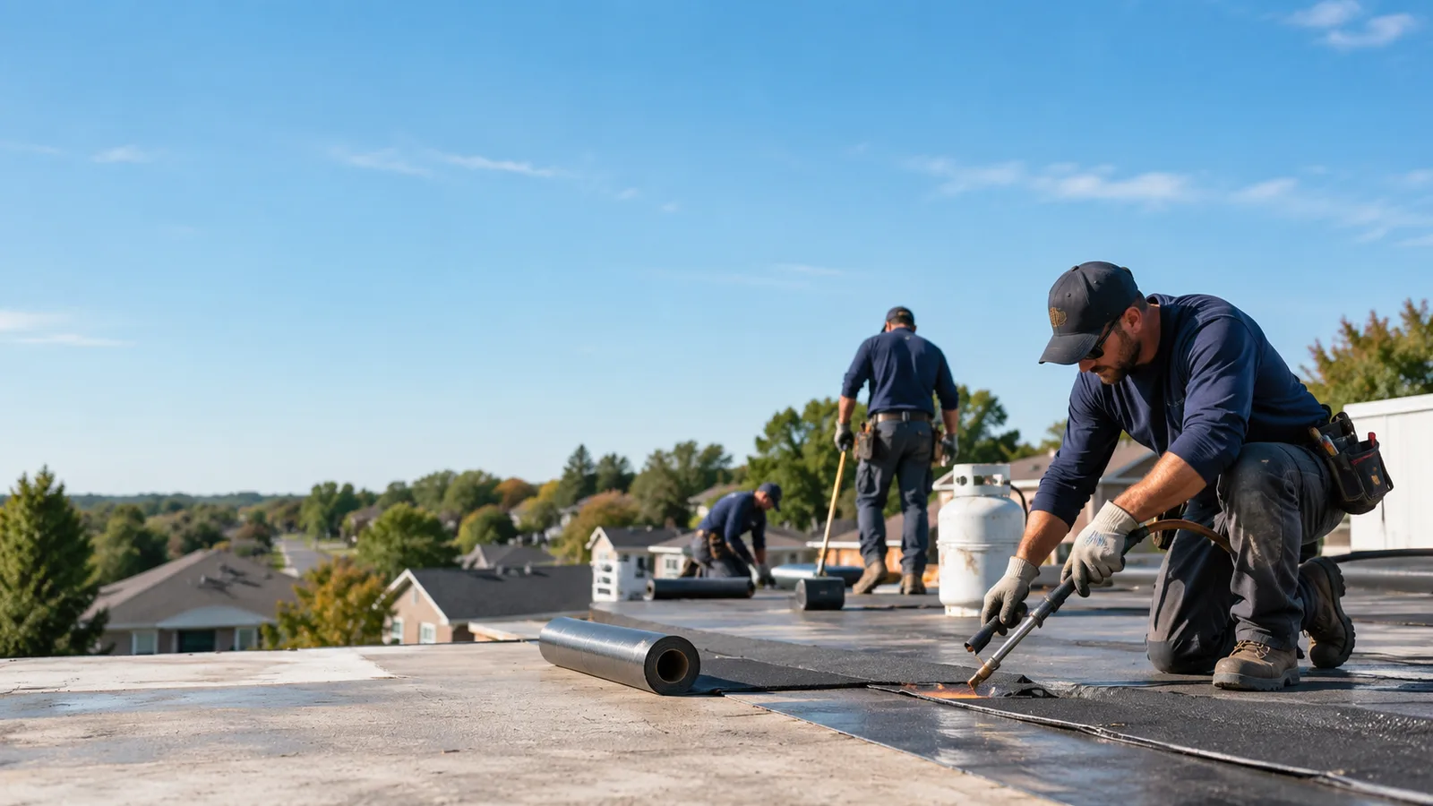 Flat Roof Leak Repair providers in Only, TN